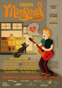 Minstrel festival poster